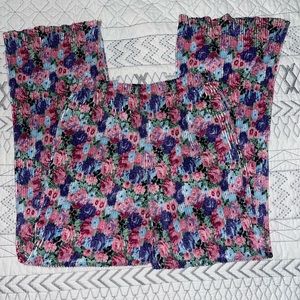 Floral Flowy Pants